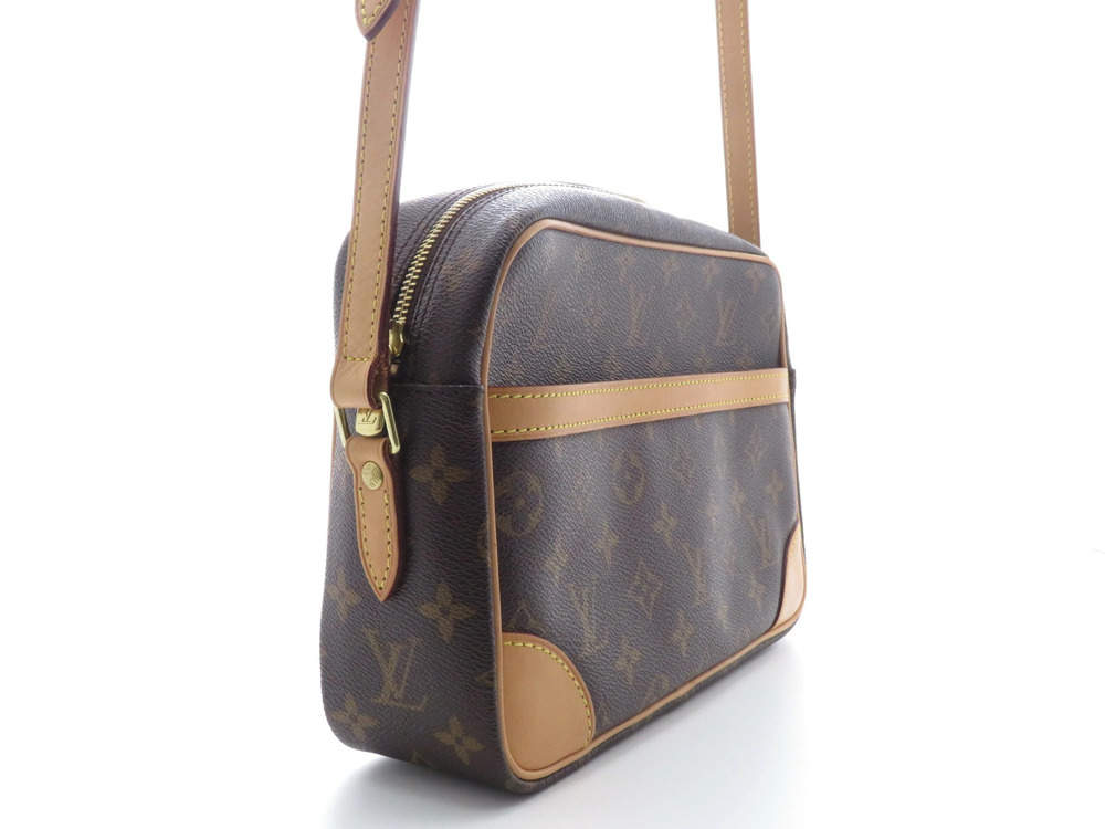 Louis Vuitton Shoulder Bag Monogram Trocadero Brown